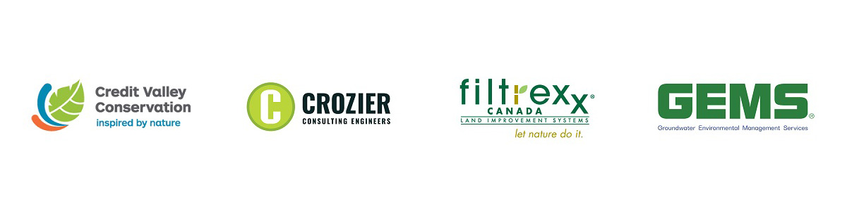 TRIECA 2019 gold sponsors Credit Valley Conservation Crozier Consulting Engineers Filtrexx Canada GEMS