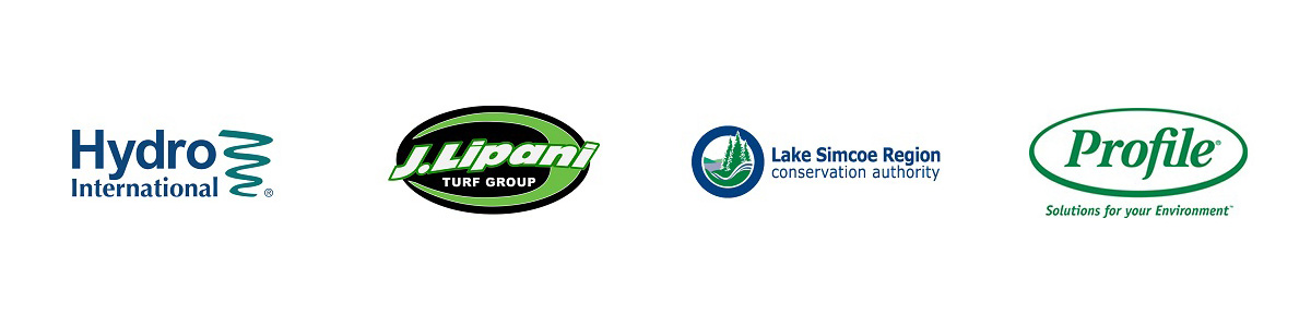 TRIECA 2019 gold sponsors Hydro International J Lipani Turf Group Lake Simcoe Region Conservation Authority Profile Solutions