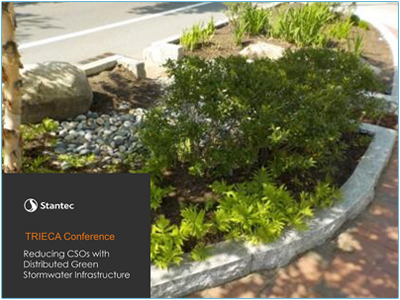 Reducing CSOs with Distributed Green Stormwater Infrastructure presentation cover page
