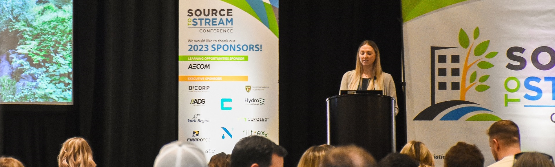 presenter delivers talk at 2023 Source to Stream Conference