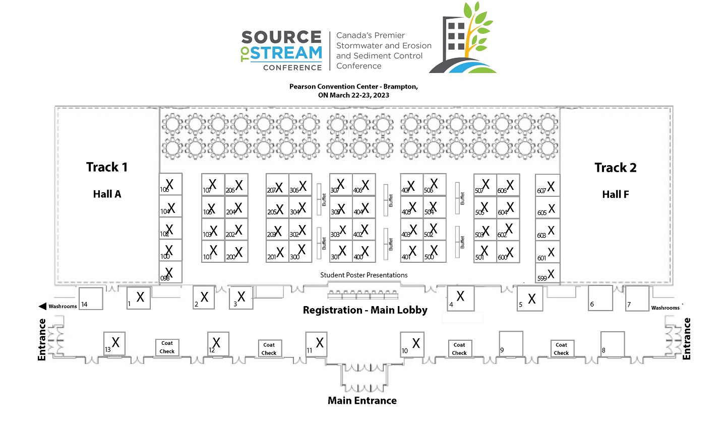 Source to Stream 2024 conference floor plan