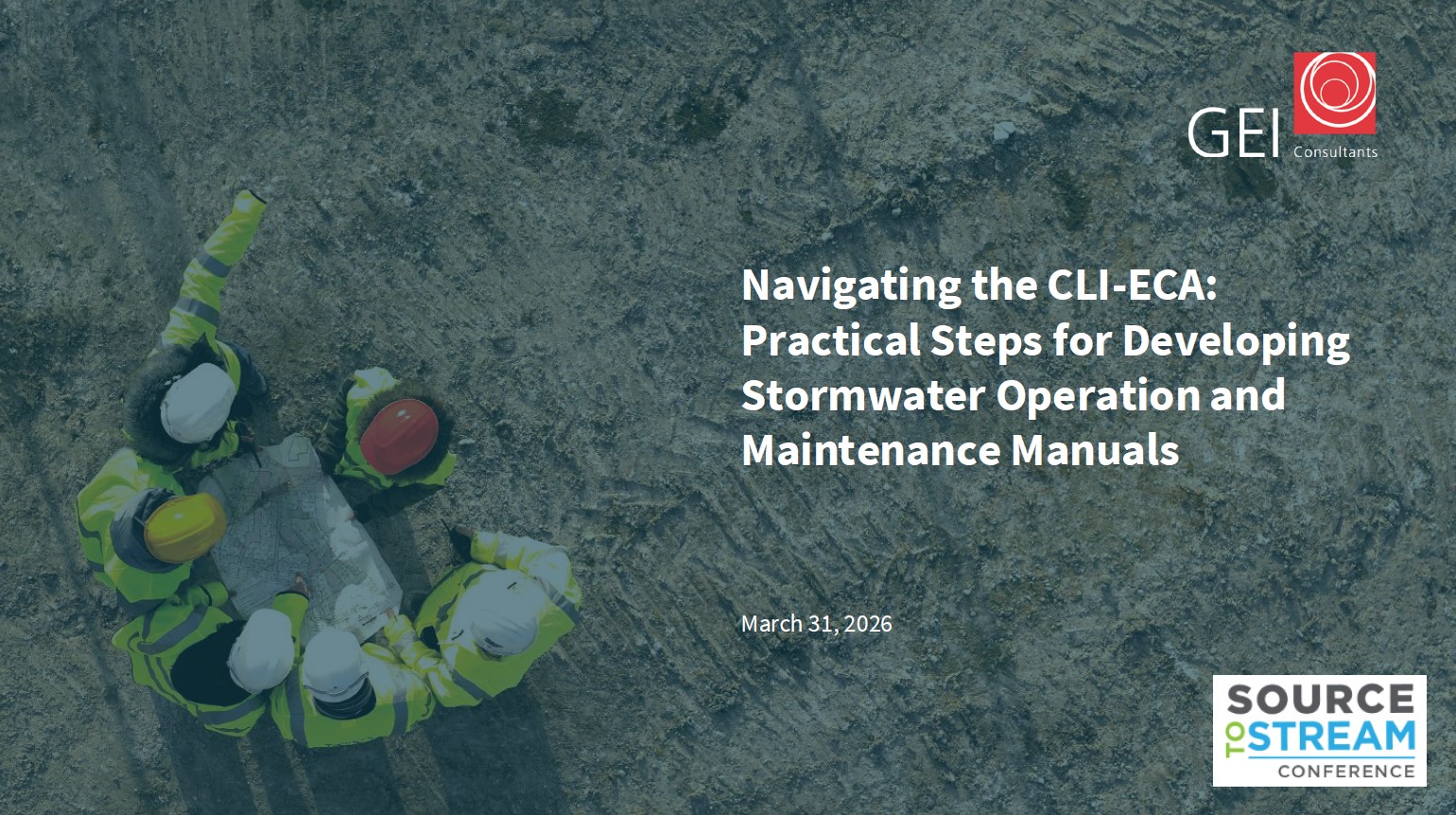 Navigating the CLI-ECA: Practical Steps for Developing Stormwater Operation and Maintenance Manuals​ - presentation by Samantha Paquette and Marjorie Prentice